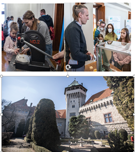 Sweet playful science at Smolenice Castle