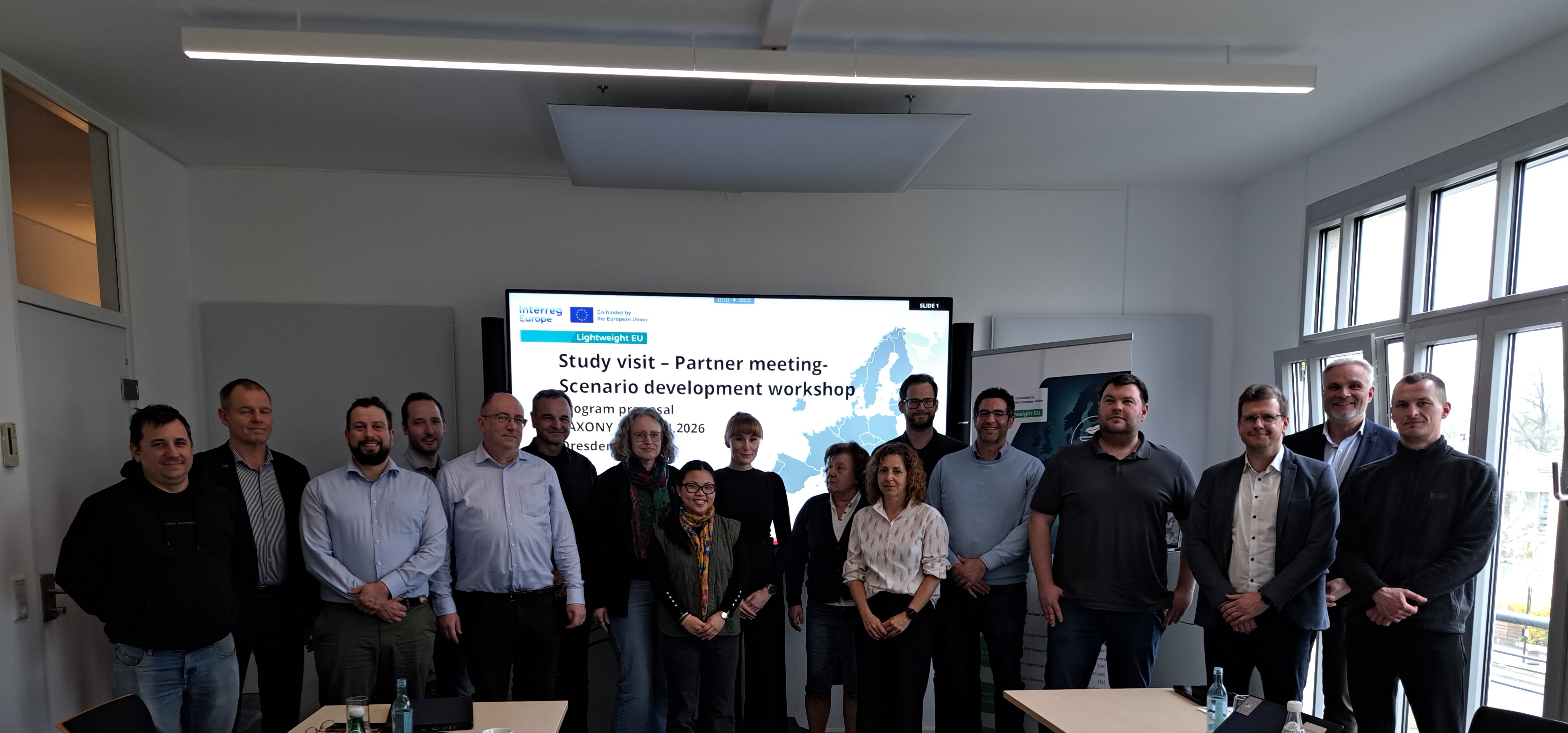 Projektové stretnutie a study visits v Drážďanoch v rámci projektu Lightweight-EU